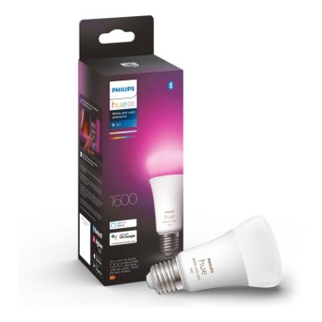 Bombilla LED regulable Philips Hue White And Color Ambiance A67 E27/13,5W/230V 2000-6500K