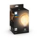 Bombilla LED regulable Philips Hue WHITE FILAMENT G125 E27/7W/230V 2100K