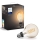 Bombilla LED regulable Philips Hue WHITE FILAMENT G93 E27/7,2W/230V 2100K