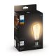 Bombilla LED regulable Philips Hue WHITE FILAMENT ST72 E27/7W/230V 2100K
