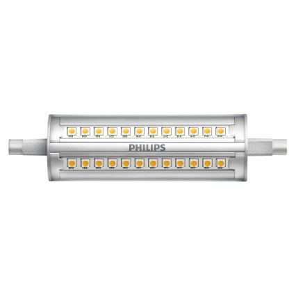 Bombilla LED regulable Philips R7s/14W/230V 4000K