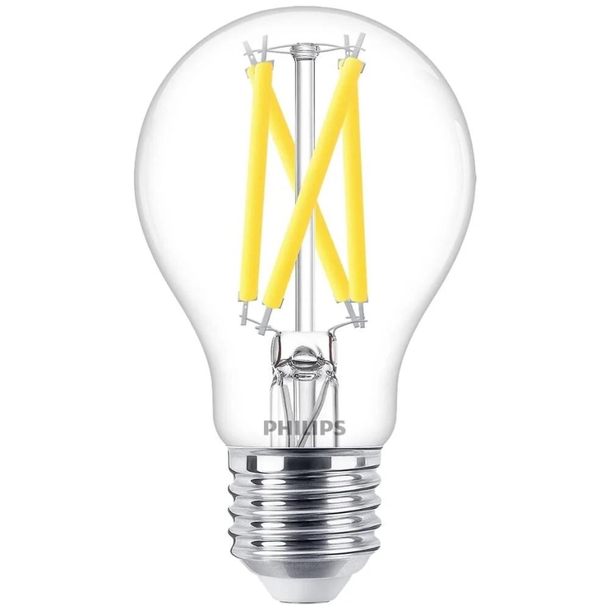 Bombilla LED regulable Philips Warm Glow A60 E27/7,9W/230V 2200-2700K CRI 90