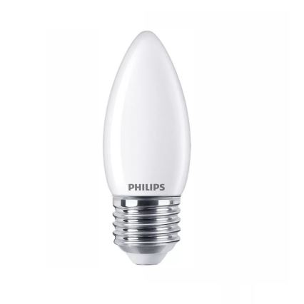 Bombilla LED regulable Philips Warm Glow B35 E27/3,4W/230V 2200-2700K CRI 90
