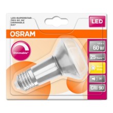 Bombilla LED regulable RETROFIT E27/5,9W/230V 2700K - Osram