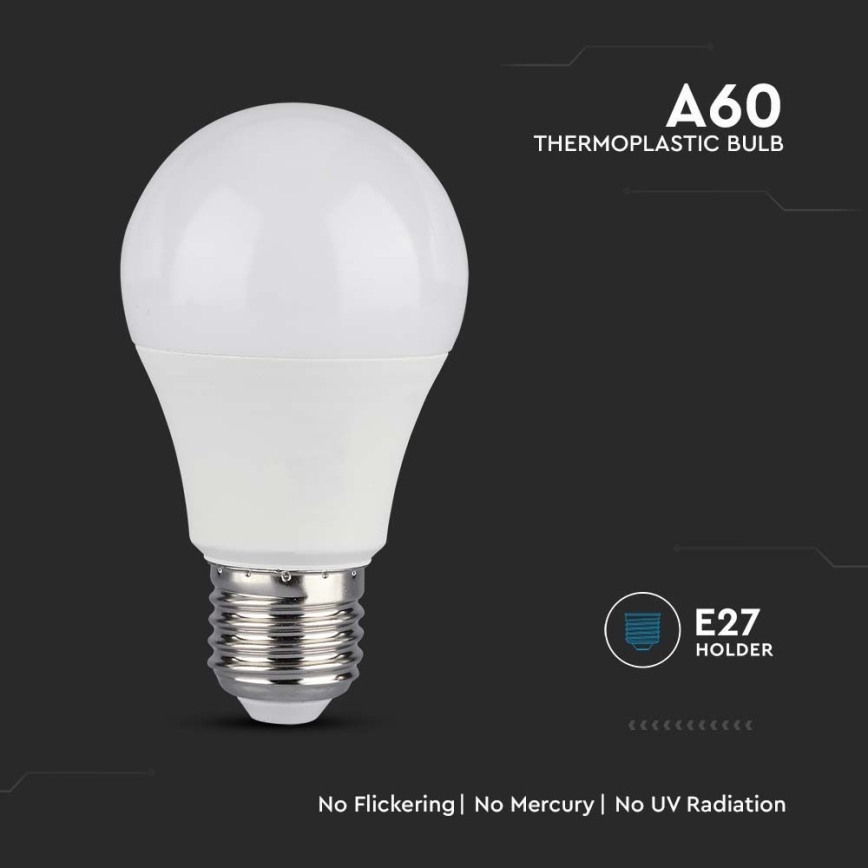 Bombilla LED regulable SAMSUNG CHIP A60 E27/11W/230V 3000K