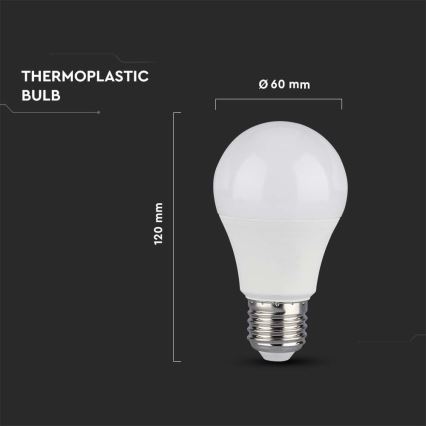 Bombilla LED regulable SAMSUNG CHIP A60 E27/11W/230V 3000K