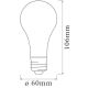 Bombilla LED regulable SMART+ FILAMENT A55 E27/6W/230V 2400K - Ledvance
