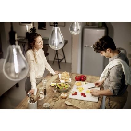 Bombilla LED regulable SMOKY VINTAGE Philips A160 E27/6,5W/230V 4000K