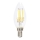 Bombilla LED regulable VINTAGE C35 E14/4W/230V 6500K - Aigostar
