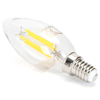 Bombilla LED regulable VINTAGE C35 E14/4W/230V 6500K - Aigostar