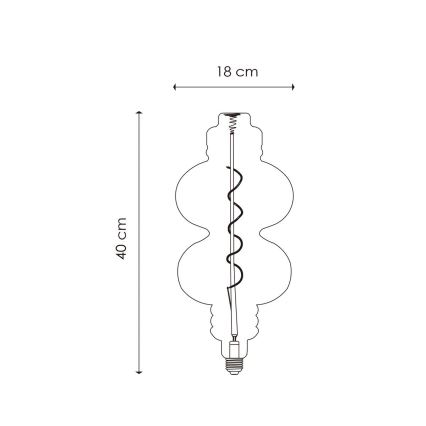 Bombilla LED regulable VINTAGE EDISON E27/4W/230V 2200K CRI 90