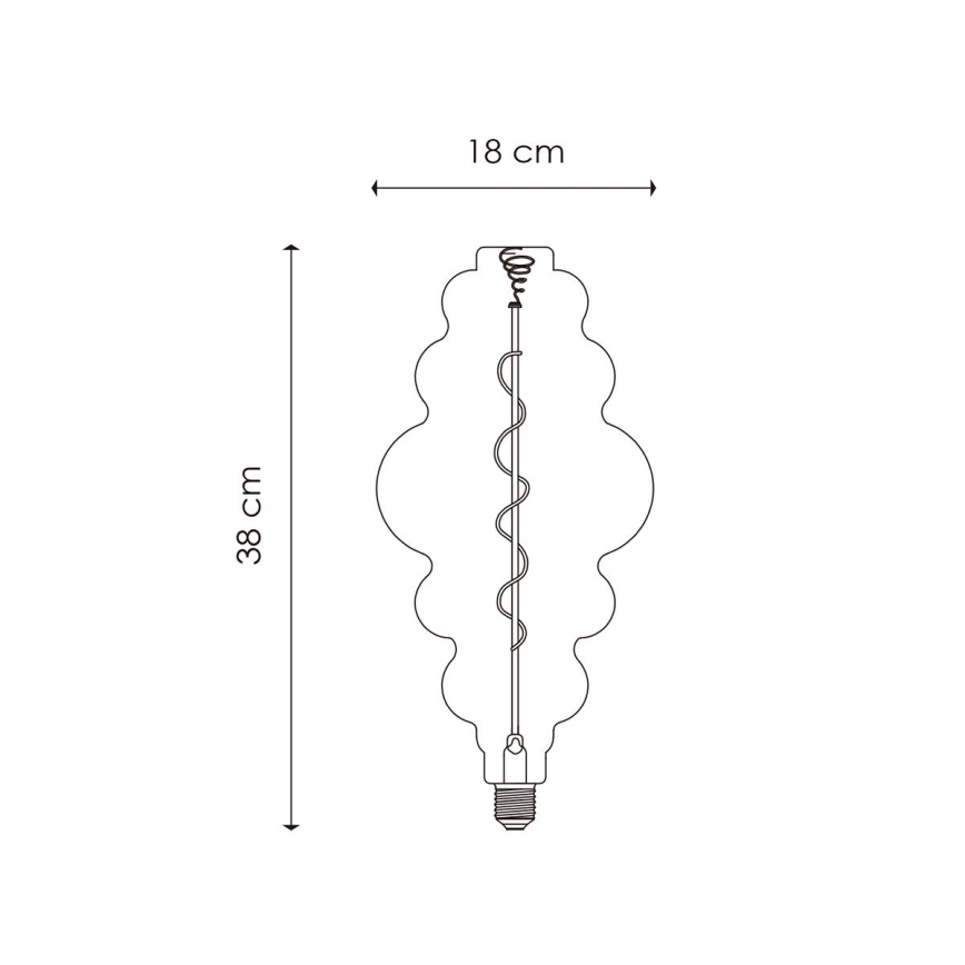 Bombilla LED regulable VINTAGE EDISON E27/4W/230V 3000K CRI 90