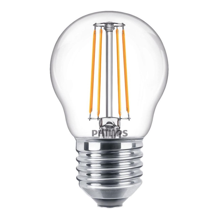 Bombilla LED regulable VINTAGE Philips P45 E27/4,5W/230V 4000K