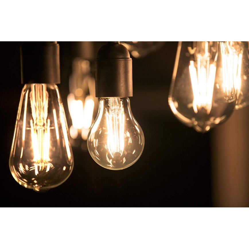 Bombilla LED regulable VINTAGE Philips ST64 E27/4,5W/230V 1800K
