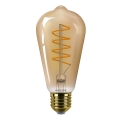 Bombilla LED regulable VINTAGE Philips ST64 E27/4W/230V 1800K