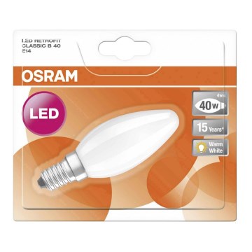 Bombilla LED RETROFIT B40 E14/4W/230V 2700K - Osram