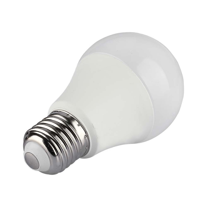 Bombilla LED RGB regulable A60 E27/8,5W/230V 4000K + control remoto