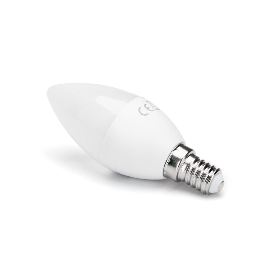 Bombilla LED RGB regulable E14/4,8W/230V 3000K + control remoto - Aigostar