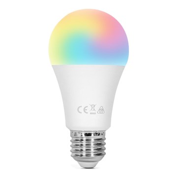 Bombilla LED RGB regulable E27/8W/230V 3000K + control remoto - Aigostar