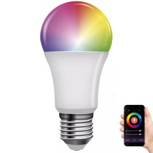 Bombilla LED RGB regulable GoSmart A60 E27/11W/230V 2700-6500K Tuya
