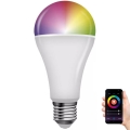 Bombilla LED RGB regulable GoSmart A65 E27/14W/230V 2700-6500K Tuya