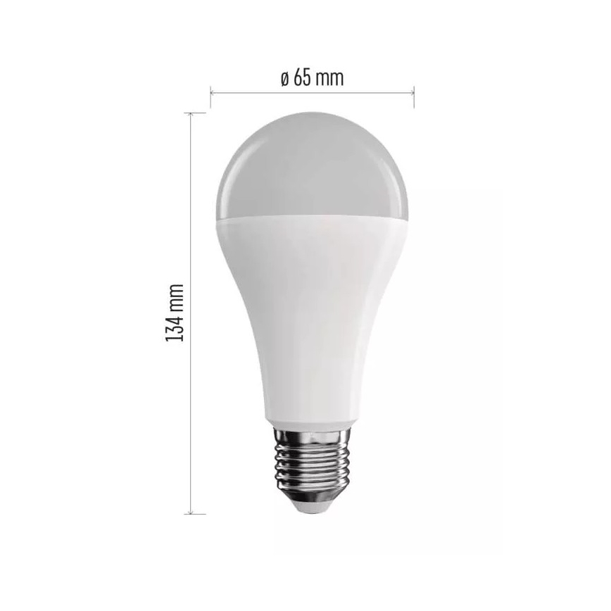 Bombilla LED RGB regulable GoSmart A65 E27/14W/230V 2700-6500K Tuya