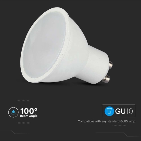 Bombilla LED RGB regulable GU10/4,8W/230V 3000K + mando a distancia
