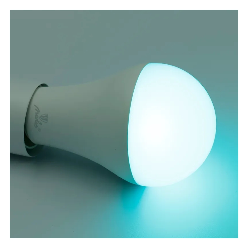 Bombilla LED RGBW regulable A60 E27/15W/230V 2700-6500K Wi-Fi Tuya