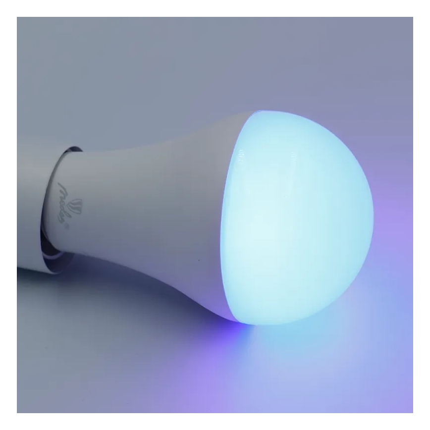 Bombilla LED RGBW regulable A60 E27/15W/230V 2700-6500K Wi-Fi Tuya