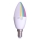 Bombilla LED RGBW regulable C37 E14/4,5W/230V 2700-6500K Wi-Fi Tuya