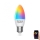 Bombilla LED RGBW regulable C37 E27/7W/230V 3000-6500K Wi-Fi - Aigostar