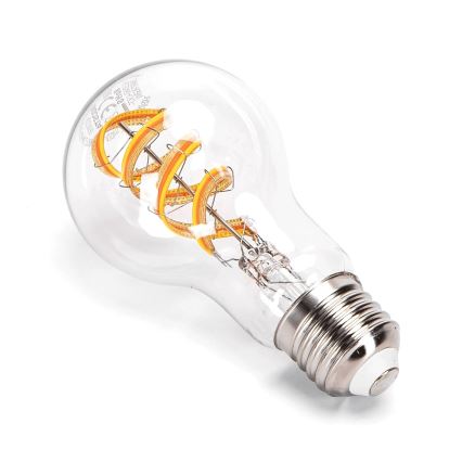 Bombilla LED RGBW regulable FILAMENT A60 E27/4,9W/230V 2700K Wi-Fi - Aigostar