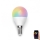 Bombilla LED RGBW regulable G45 E14/5W/230V 3000-6500K Wi-Fi - Aigostar