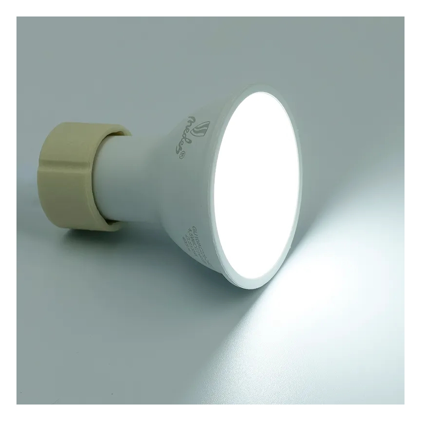 Bombilla LED RGBW regulable GU10/4,5W/230V 2700-6500K Wi-Fi Tuya