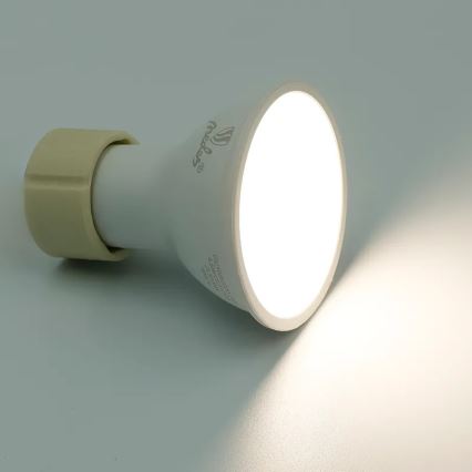 Bombilla LED RGBW regulable GU10/4,5W/230V 2700-6500K Wi-Fi Tuya