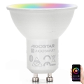 Bombilla LED RGBW regulable GU10/4,9W/230V 2700-6500K - Aigostar