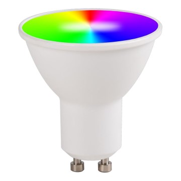 Bombilla LED RGBW regulable GU10/5,5W/230V 3000-6500K Wi-Fi