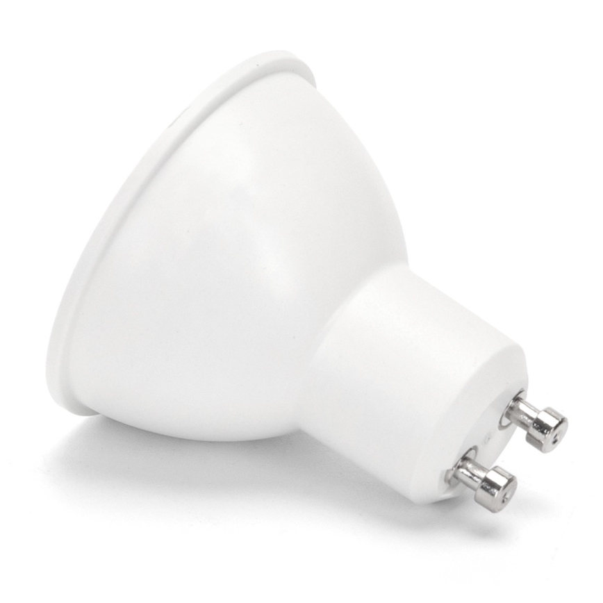 Bombilla LED RGBW regulable GU10/6,5W/230V 2700-6500K Wi-Fi - Aigostar