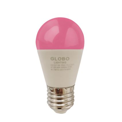 Bombilla LED RGBW regulable E27/6W/230V 3000K + control remoto - Globo