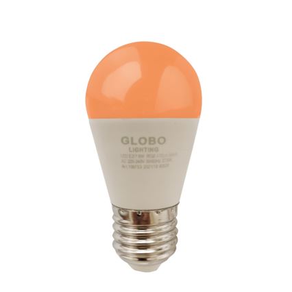 Bombilla LED RGBW regulable E27/6W/230V 3000K + control remoto - Globo