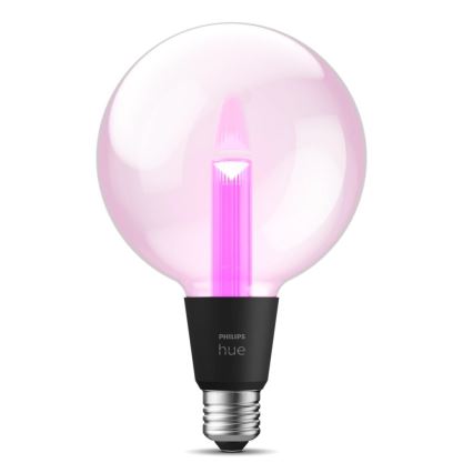 Bombilla LED RGBW regulable Philips Hue White And Color Ambiance G125 E27/6,8W/230V 2000-6500K
