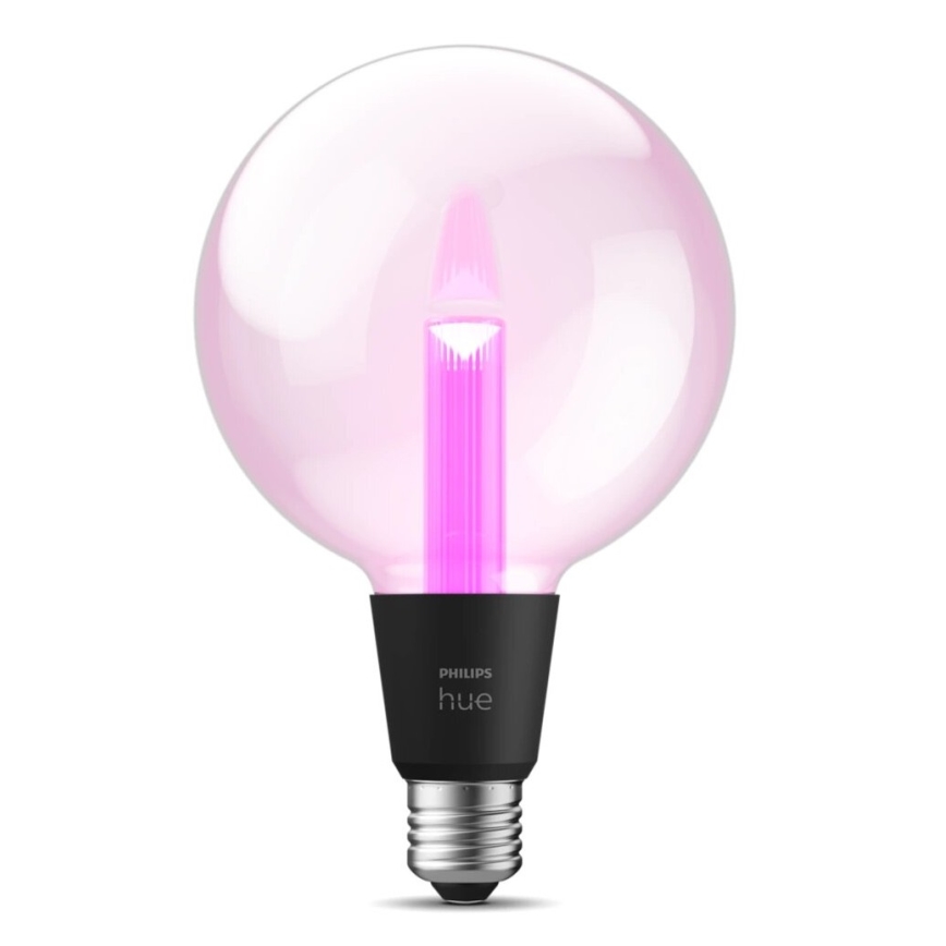 Bombilla LED RGBW regulable Philips Hue White And Color Ambiance G125 E27/6,8W/230V 2000-6500K