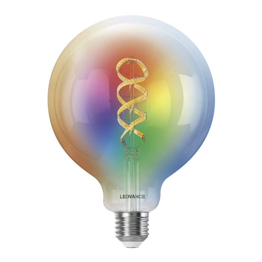 Bombilla LED RGBW regulable SMART+ FILAMENT E27/4,8W/230V 2700-6500K Wi-Fi - Ledvance