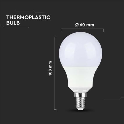 Bombilla LED SAMSUNG CHIP A60 E14/8,5W/230V 4000K