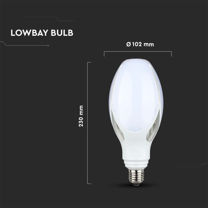 Bombilla LED SAMSUNG CHIP E27/36W/230V 6500K