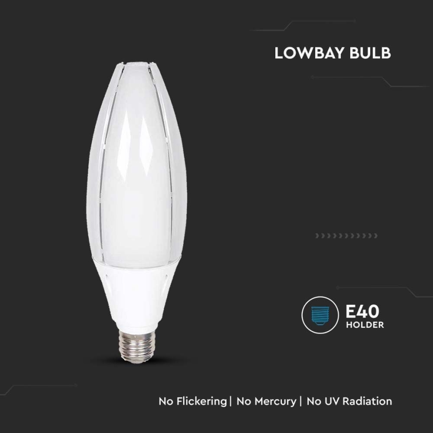Bombilla LED SAMSUNG CHIP E40/60W/230V 4000K