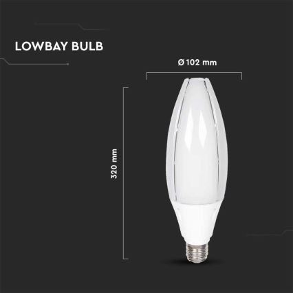 Bombilla LED SAMSUNG CHIP E40/60W/230V 4000K