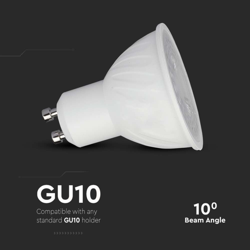 Bombilla LED SAMSUNG CHIP GU10/6W/230V 4000K