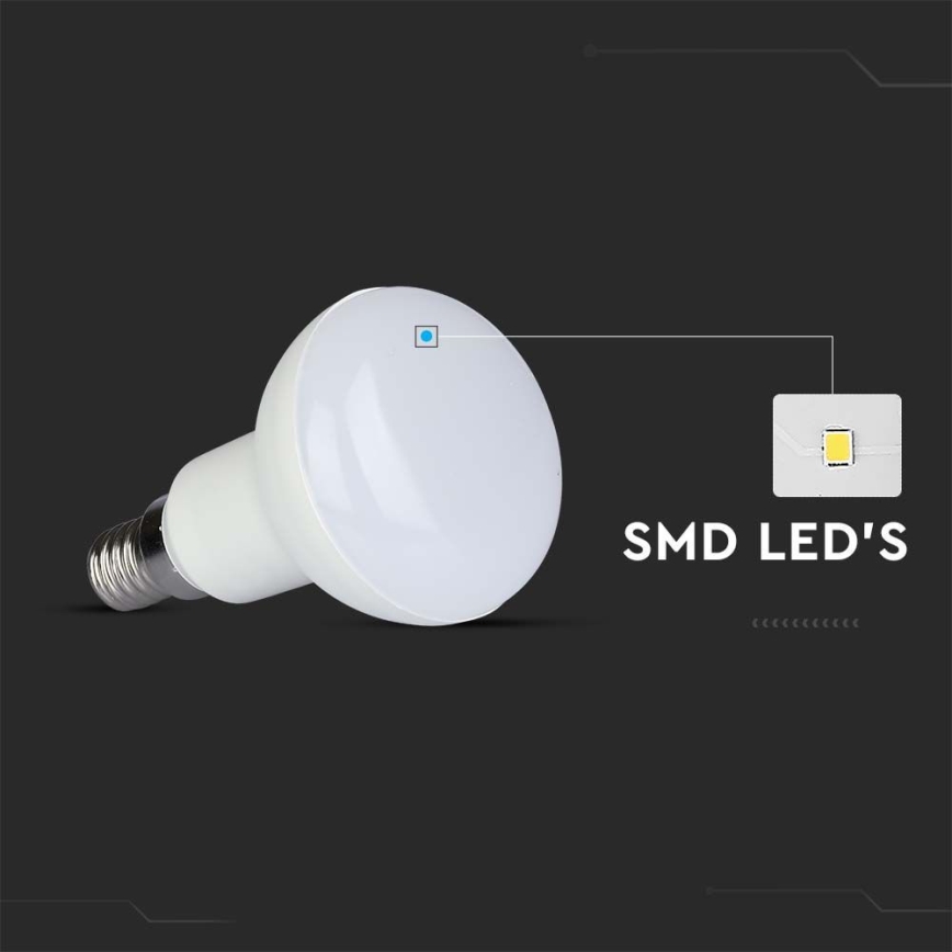 Bombilla LED SAMSUNG CHIP R50 E14/4,8W/230V 3000K