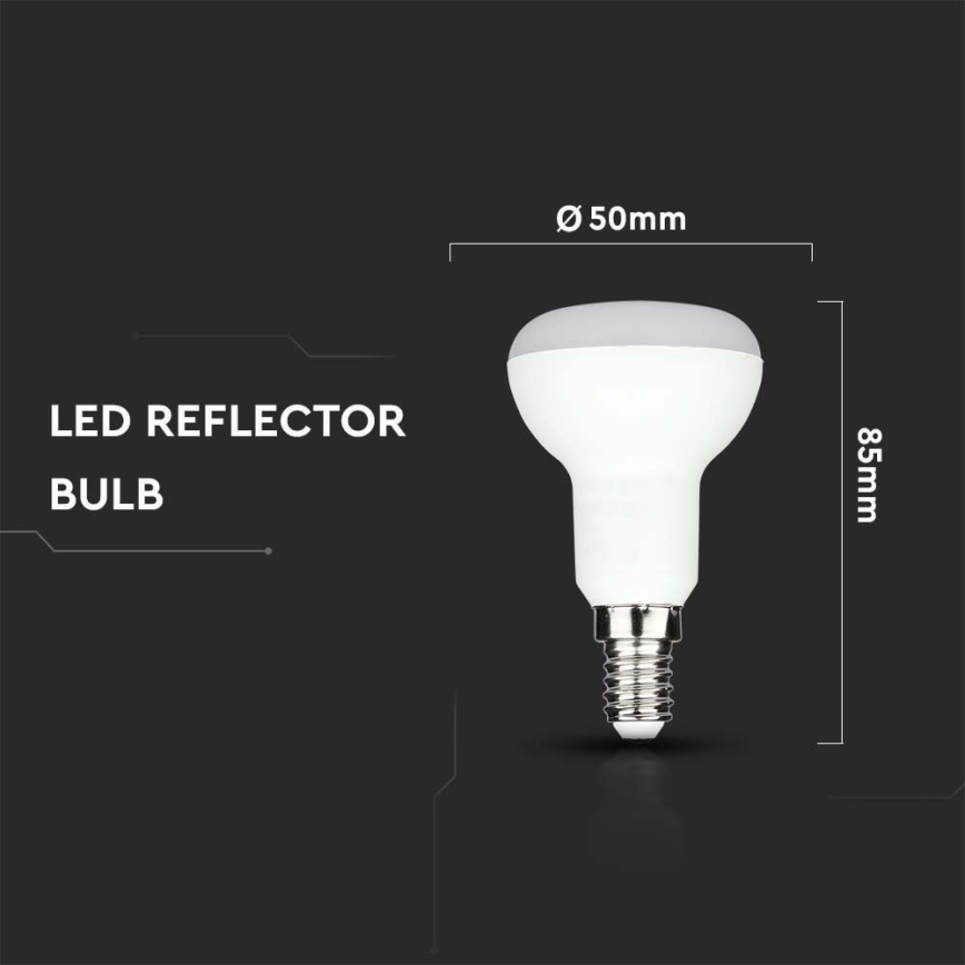 Bombilla LED SAMSUNG CHIP R50 E14/4,8W/230V 3000K